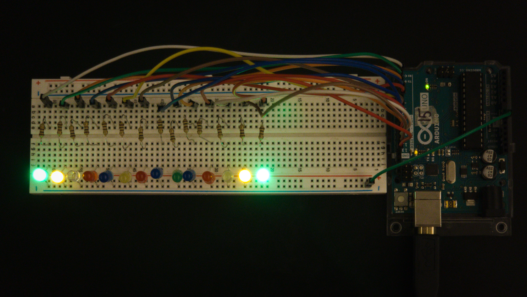 arduino with breadboard