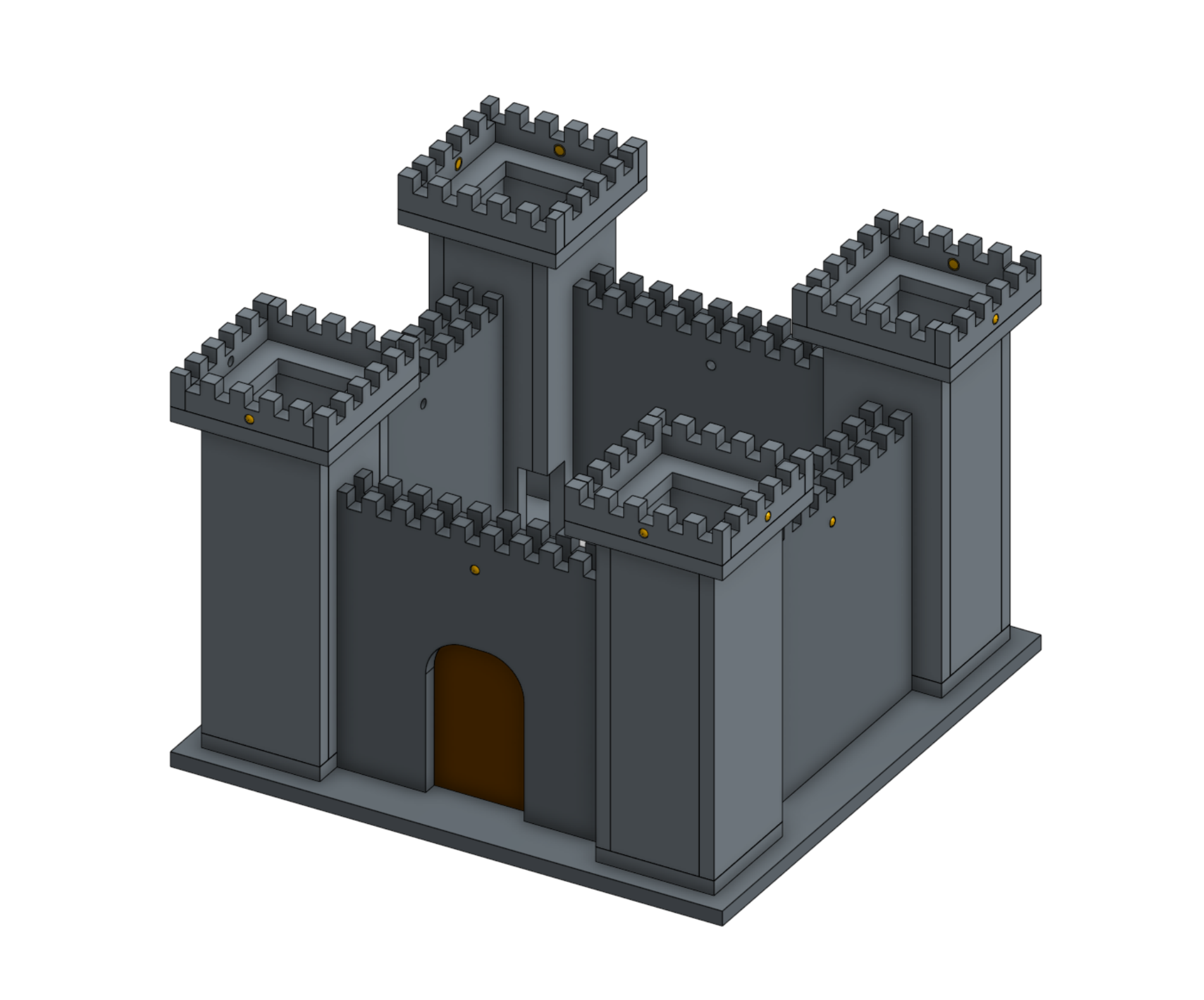 the cad of the castle